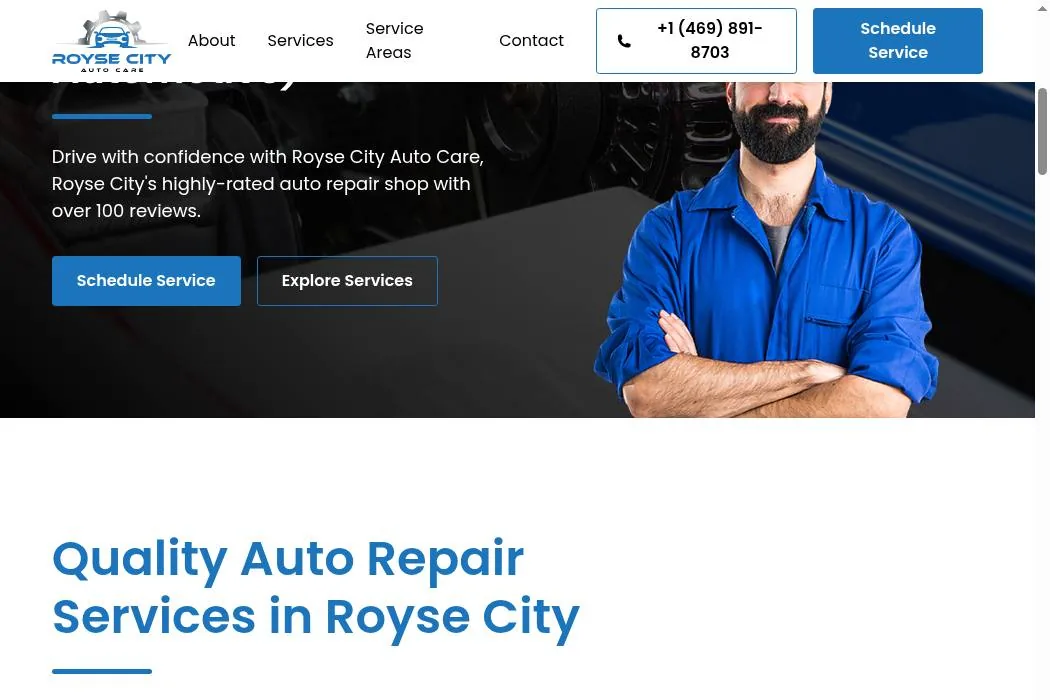 Royse City Auto Care cover