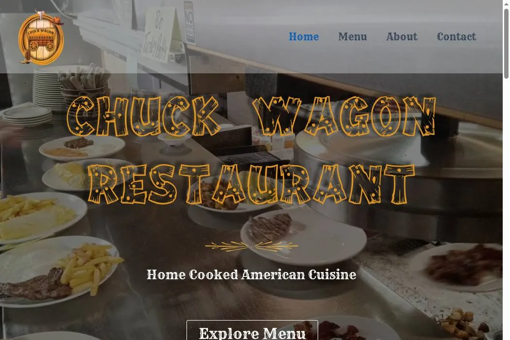 Chuck Wagon Restaurant cover