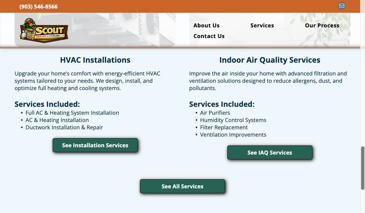 Scout Heating & Cooling LLC cover
