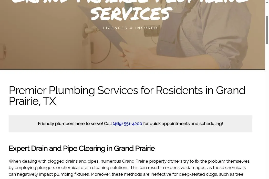 Rush Plumbing & Rooter cover
