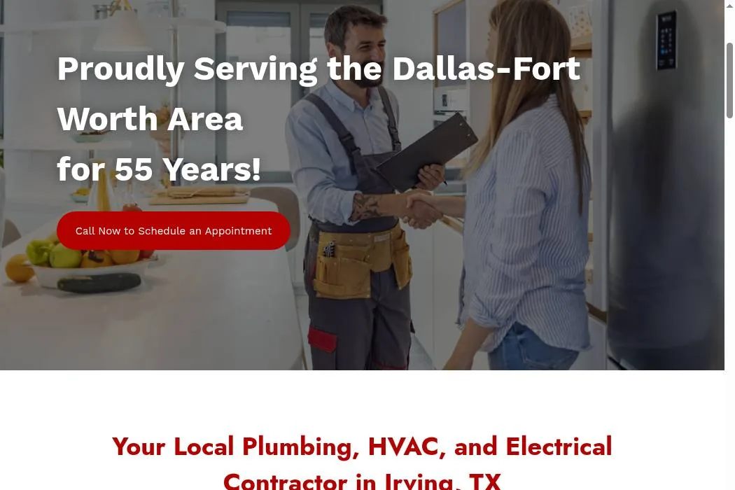Ron’s Irving Plumbing cover