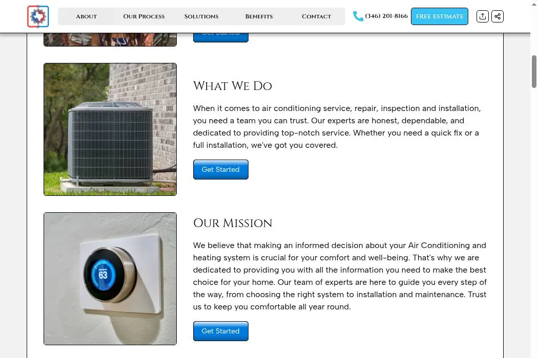 Texas Heating & Air Solutions cover
