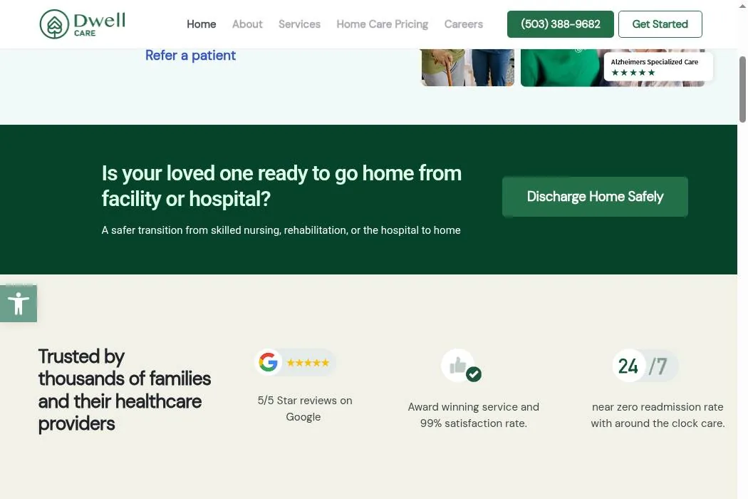 Dwell Care cover