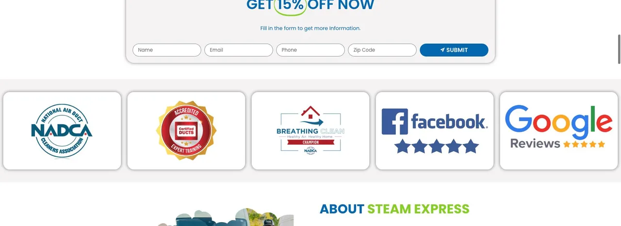 Steam Express Cleaning Services cover