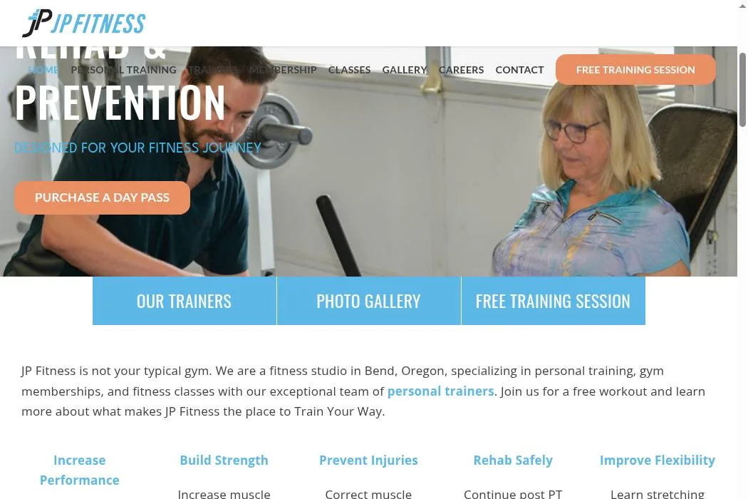JP Fitness cover