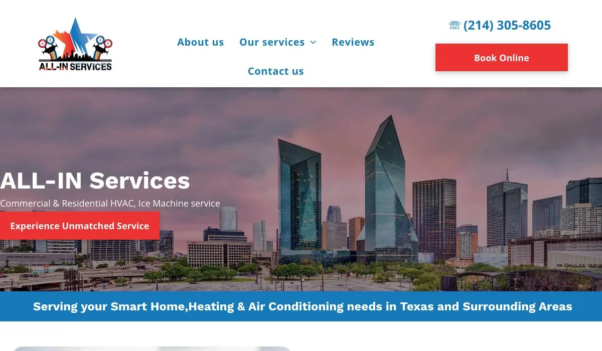 ALL‑IN Services cover