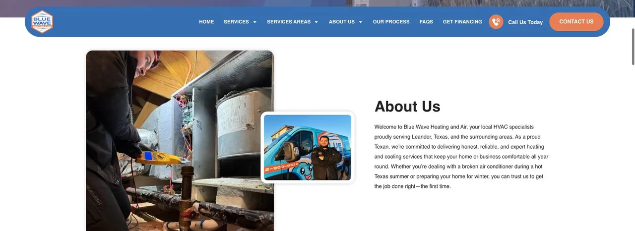 Blue Wave Heating and Air cover