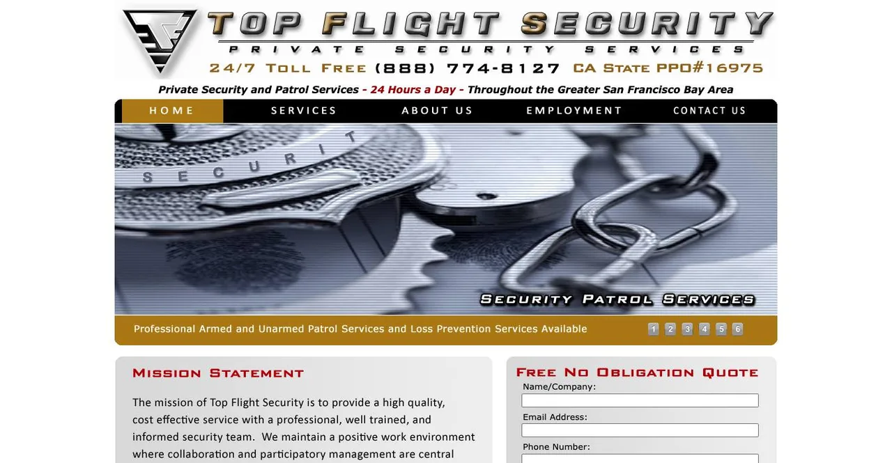 Top Flight Security cover