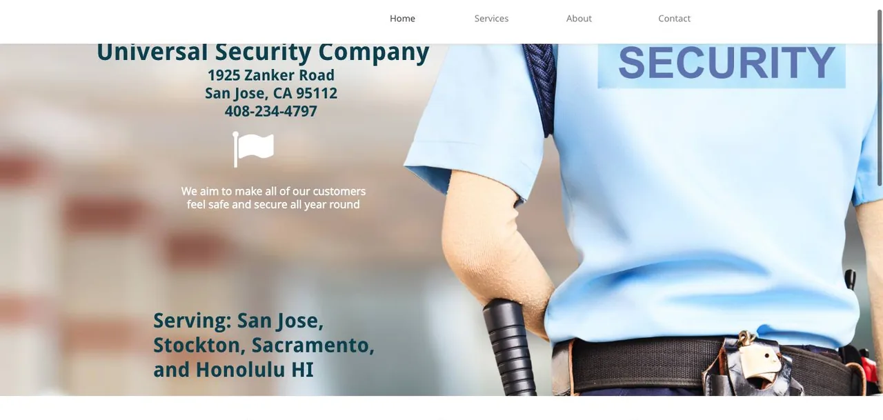 Universal Security Company cover