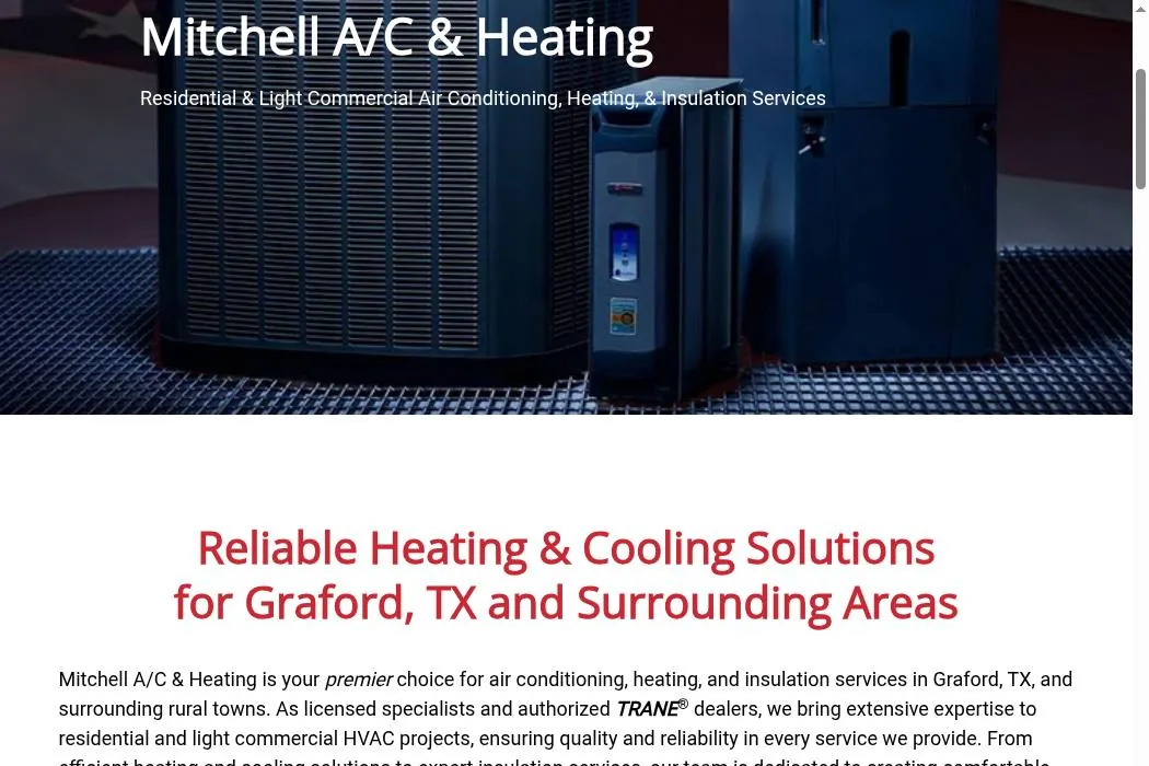 Mitchell A/C & Heating cover