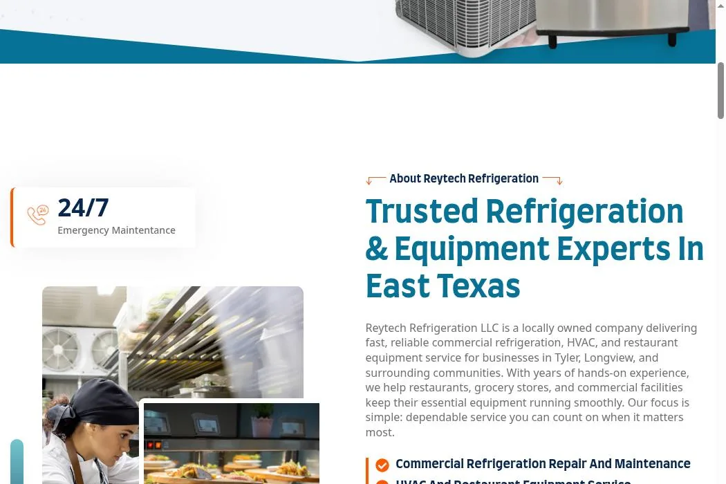 Reytech Refrigeration LLC cover