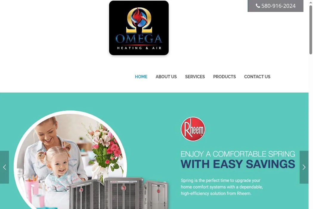 Omega Heating And Air LLC cover