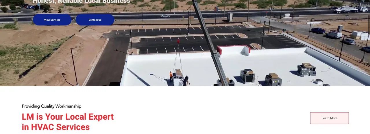 LM Sheet Metal & Air Conditioning cover