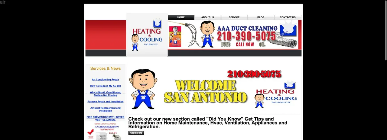 AAA Duct Cleaning cover