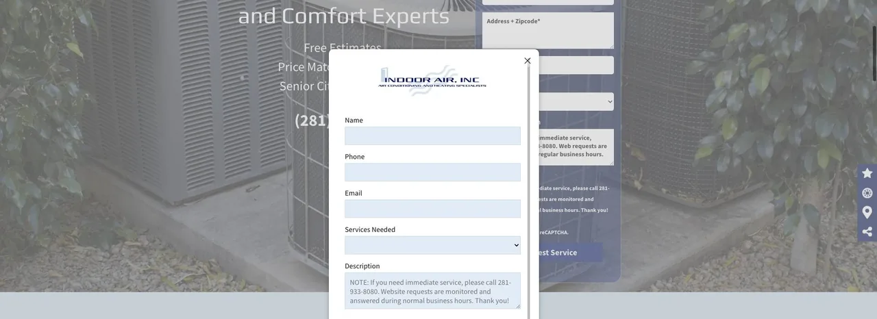 Indoor Air, Inc. cover