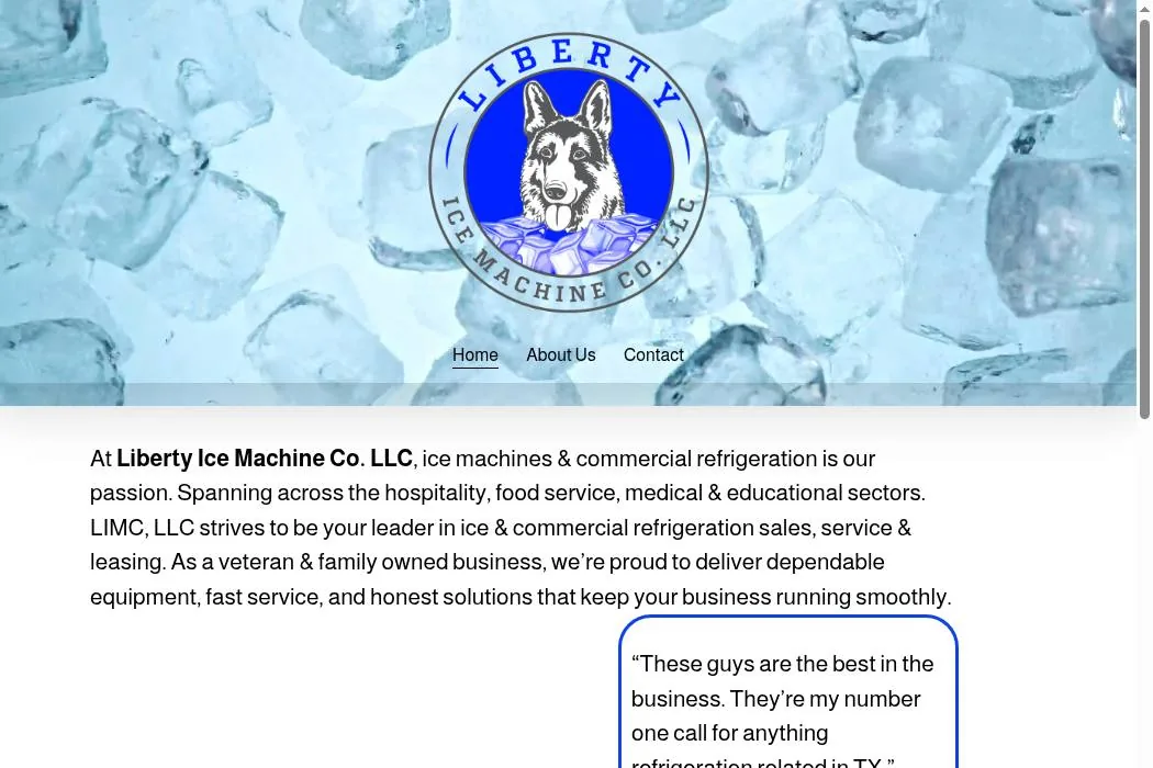 Liberty Ice Machine Co. LLC cover
