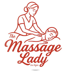 The Massage Lady LV logo