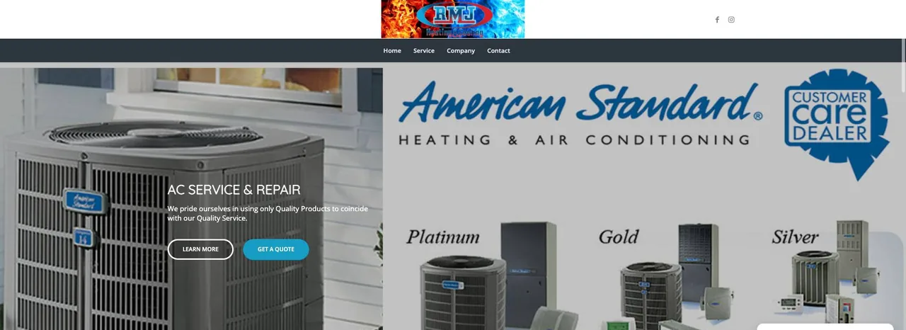 RMJ Heating & Cooling cover