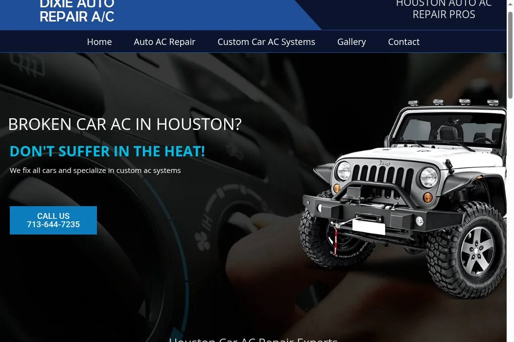 Dixie Auto Air, Inc. cover