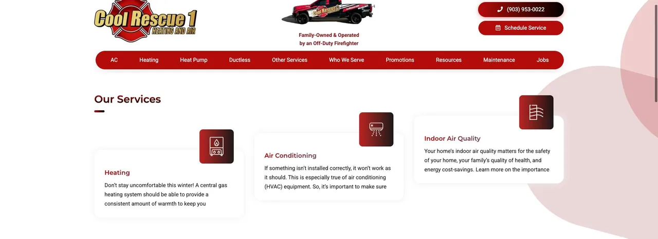 Cool Rescue 1 Heating and Air cover