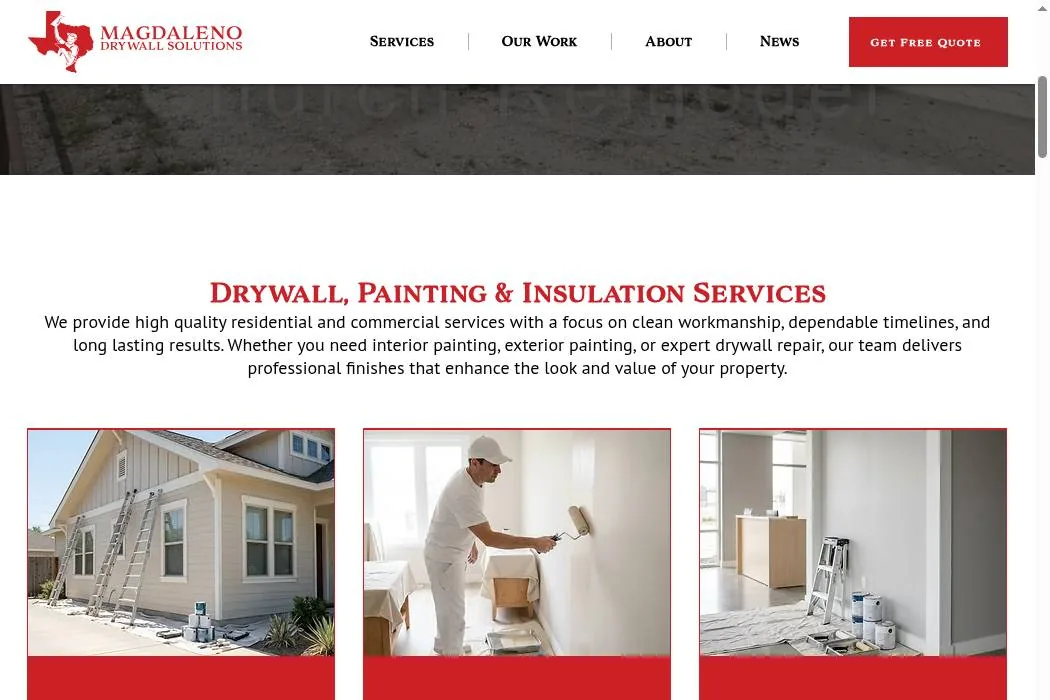 Magdaleno Drywall Solutions cover