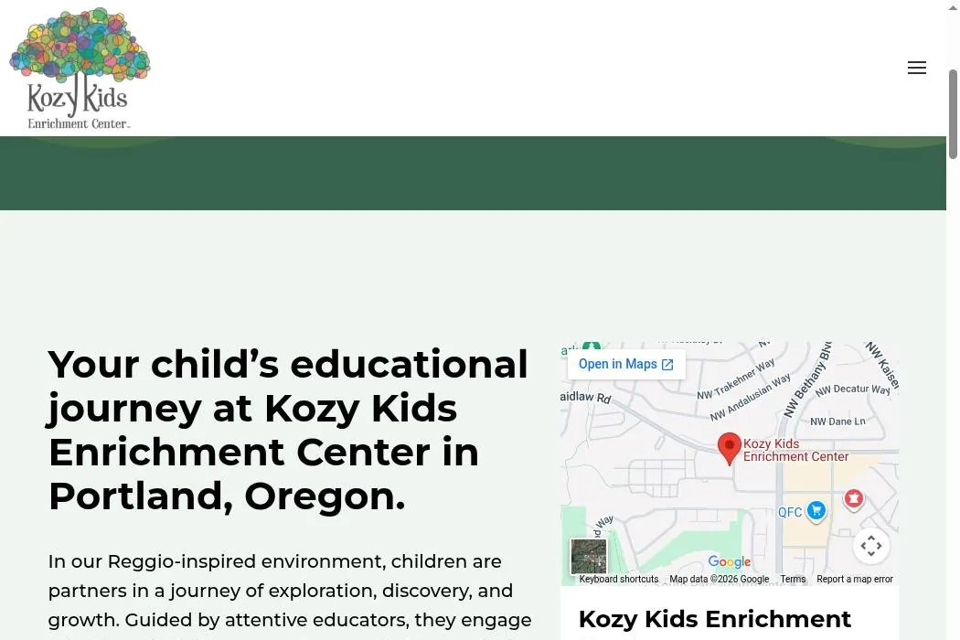 Kozy Kids Enrichment Center cover