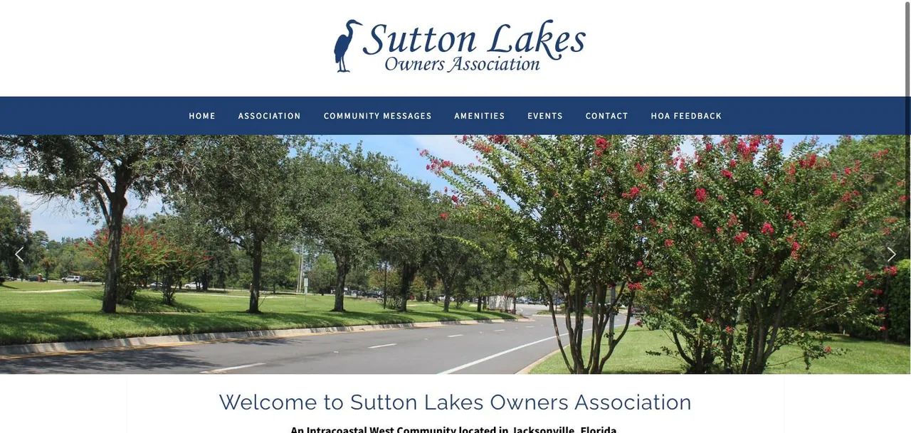 Sutton Lakes Owners Association cover