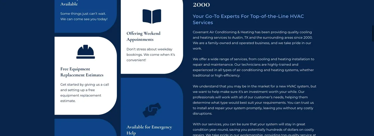 Covenant Air Conditioning & Heating cover