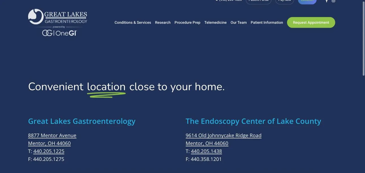 Great Lakes Gastroenterology cover
