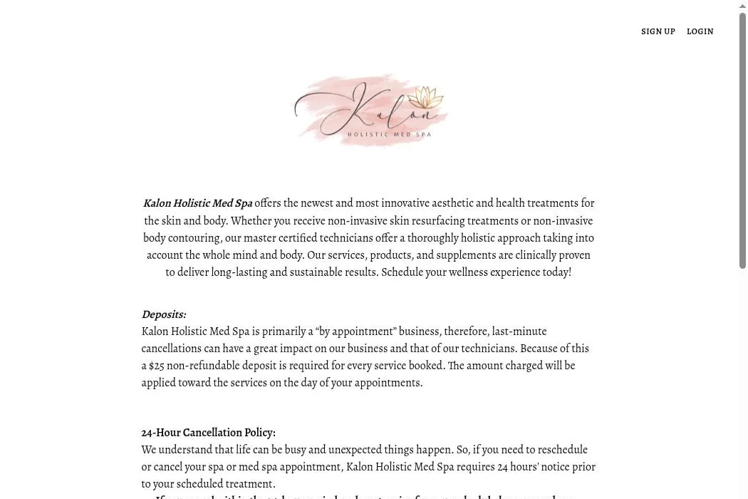 Kalon Holistic Med Spa cover