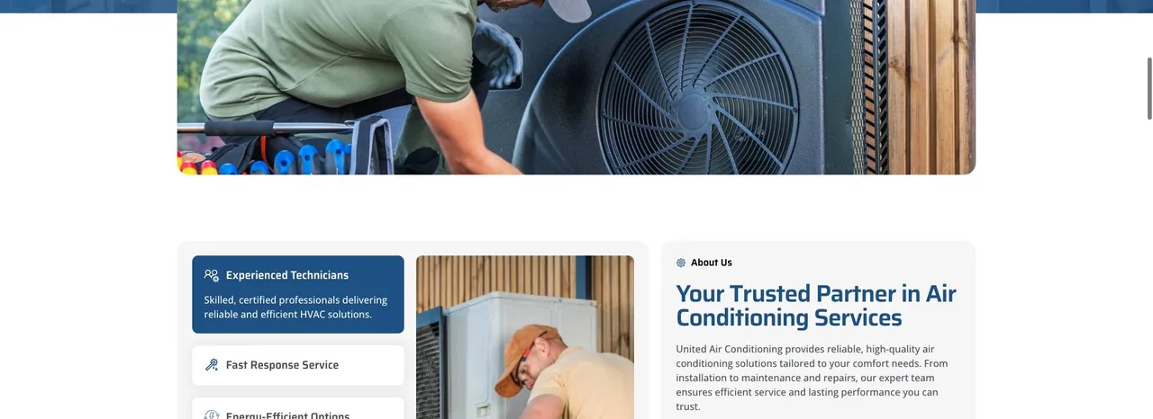 United Air Conditioning cover