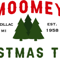 Moomey Christmas Trees logo