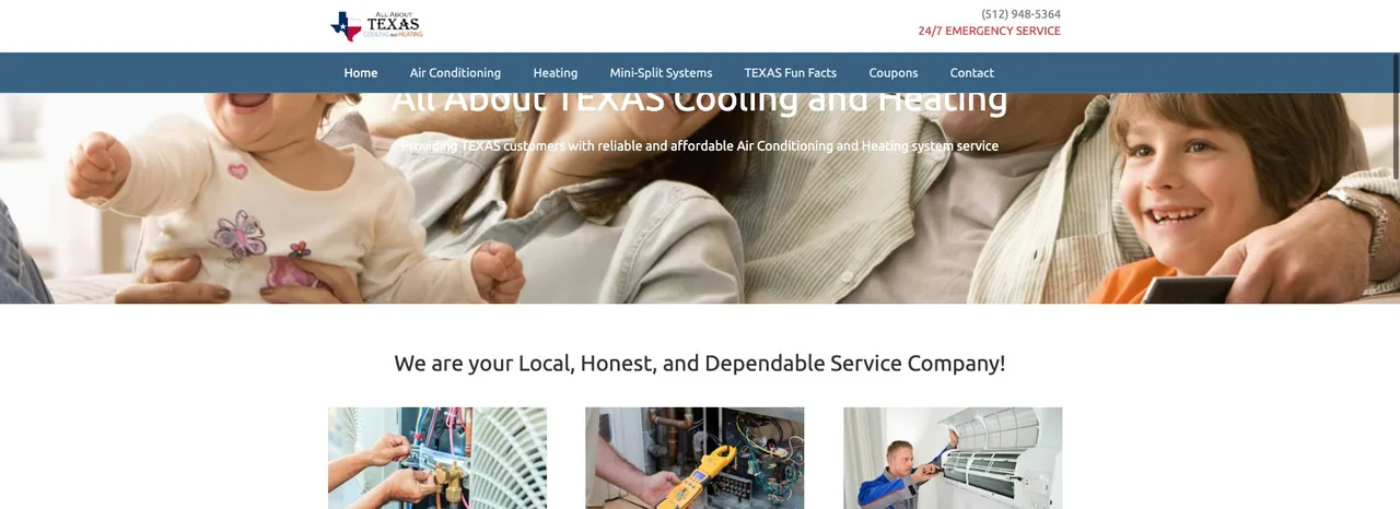 Texas Heating and Cooling cover