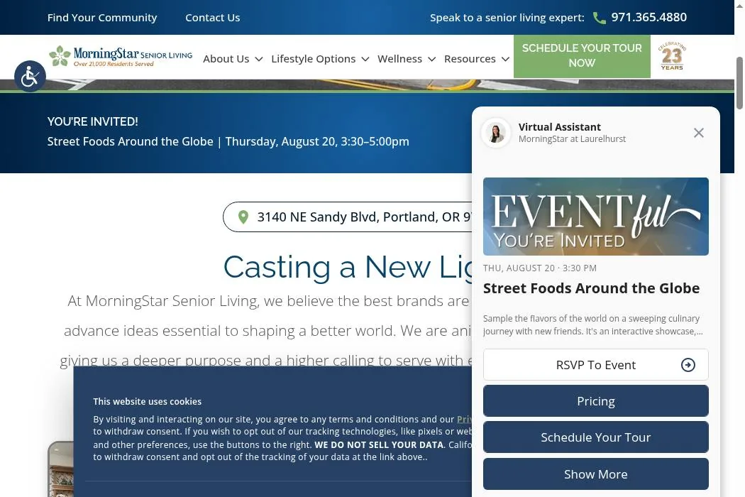 MorningStar Senior Living cover
