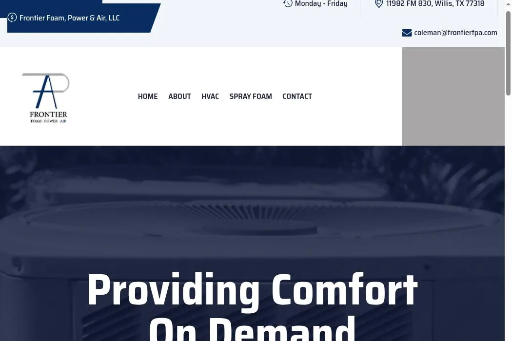 Frontier Foam, Power & Air, LLC cover