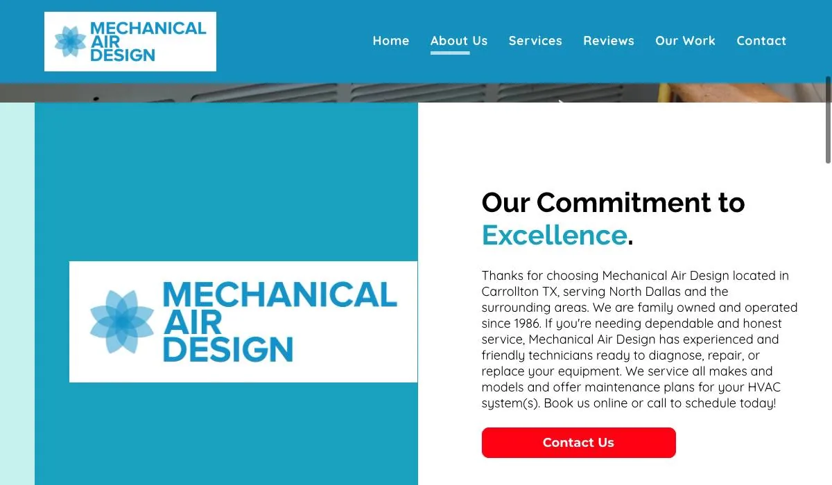 Mechanical Air Design cover