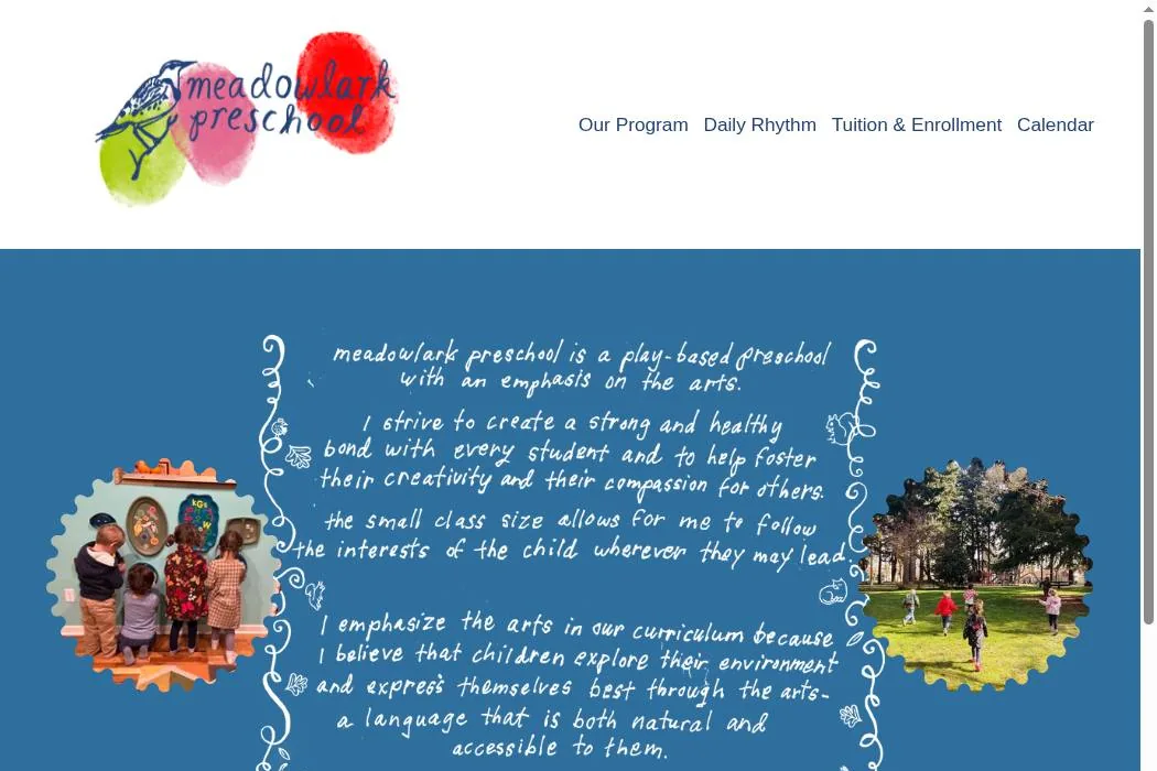 Meadowlark Preschool cover
