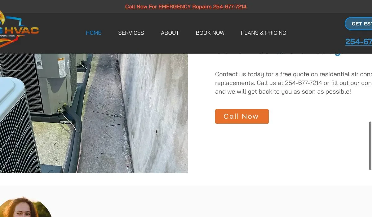 Harris HVAC cover