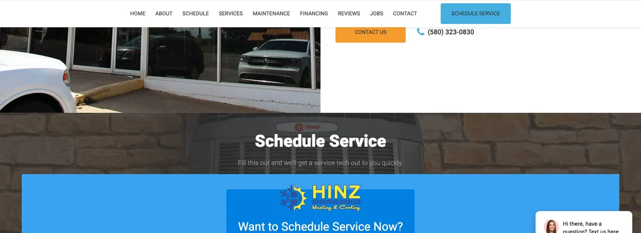 Hinz Refrigeration cover