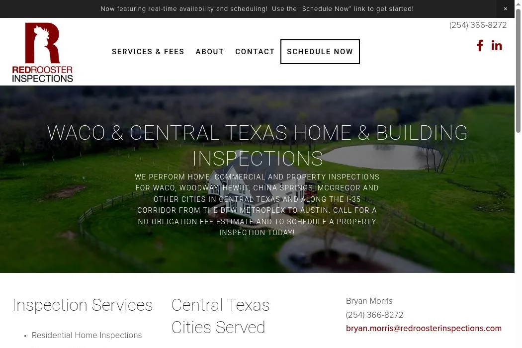 Red Rooster Inspections cover