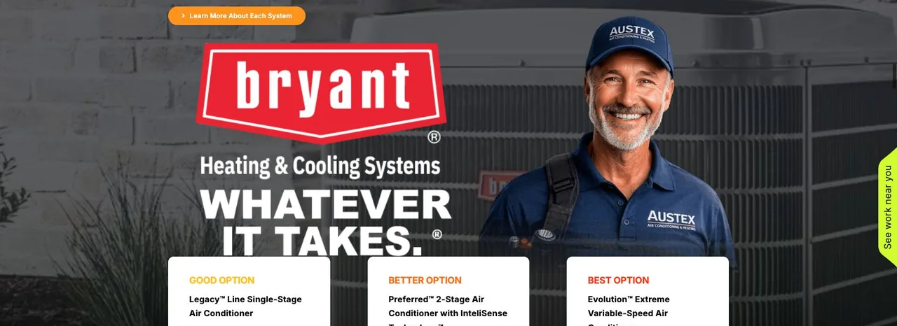 Austex Air Conditioning and Heating cover