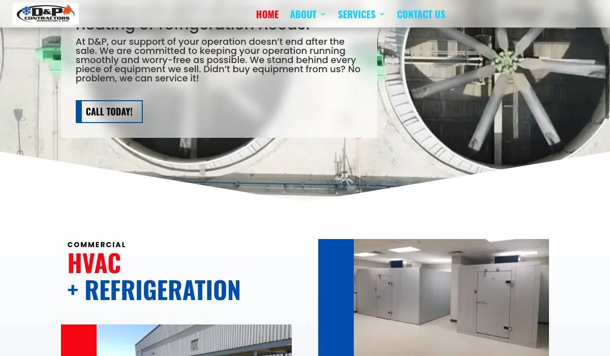 D&P Contractors cover