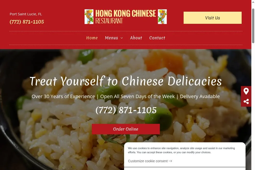 Hong Kong Chinese Restaurant cover