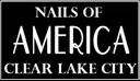 Nails of America Clear Lake City logo