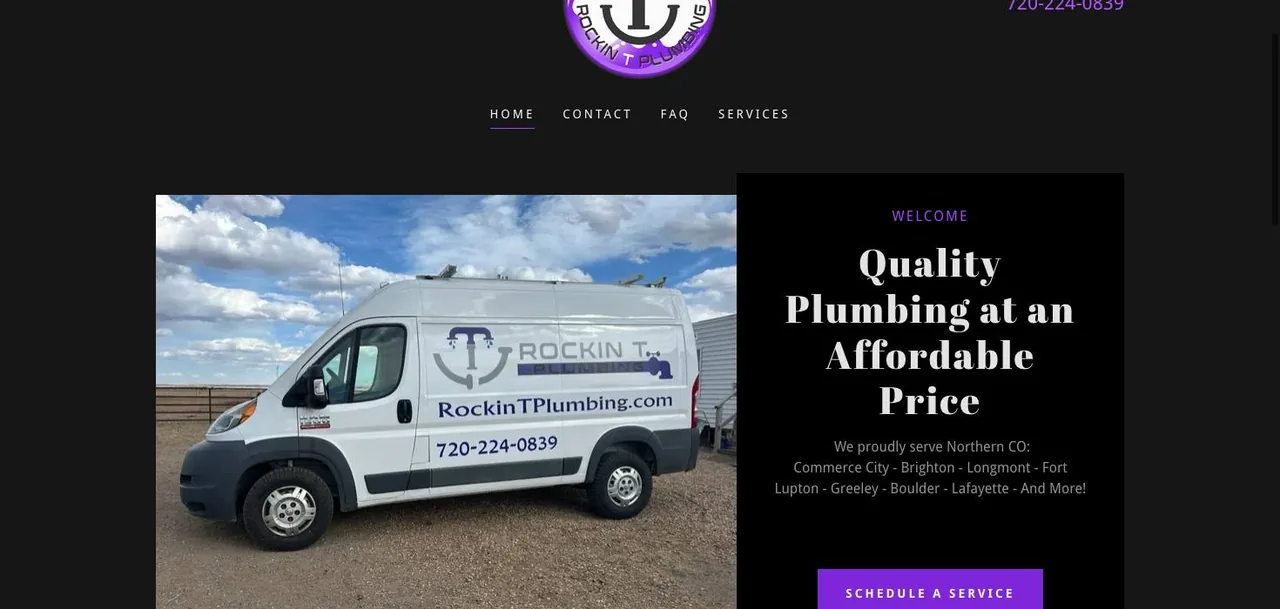 Rockin T Plumbing cover