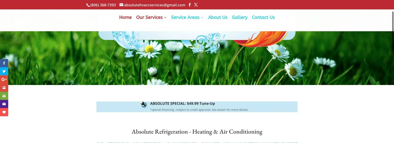 Absolute Refrigeration, Air Conditioning & Heating cover