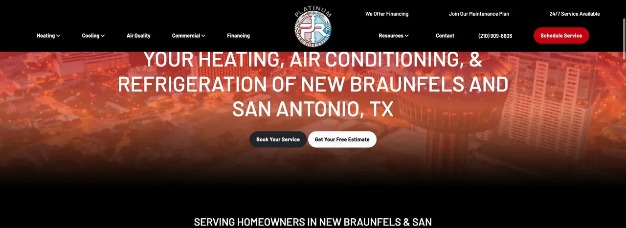 Platinum Refrigeration cover