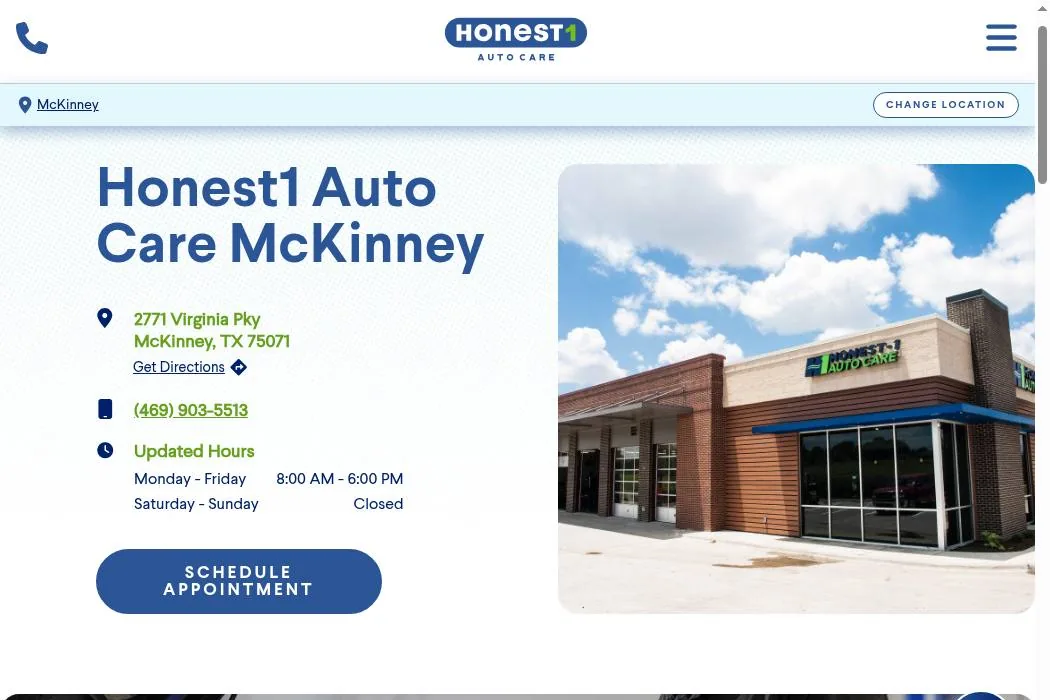 Honest1 Auto Care cover