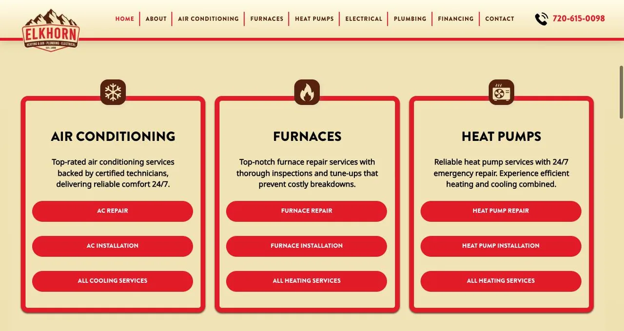 Elkhorn Heating, Air Conditioning, Plumbing & Electrical Inc. cover