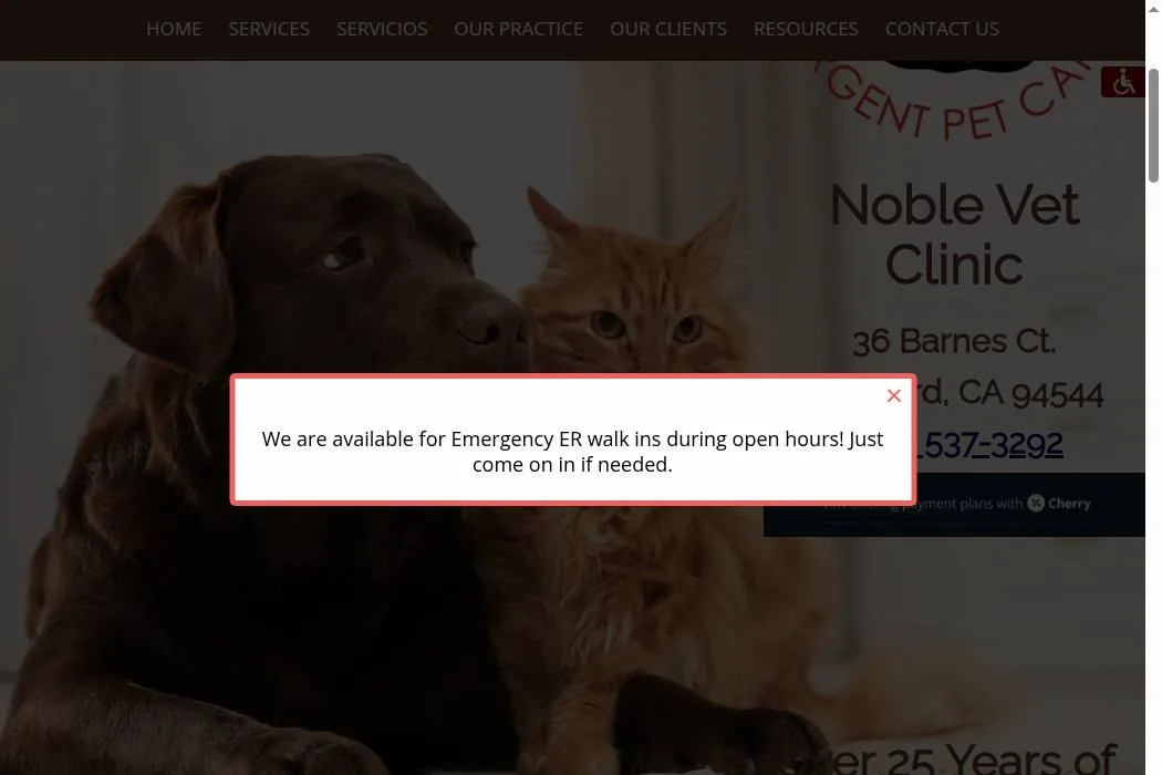 Noble Vet Clinic cover